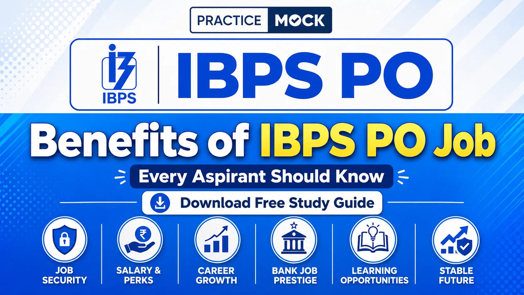 benefits of ibps po job