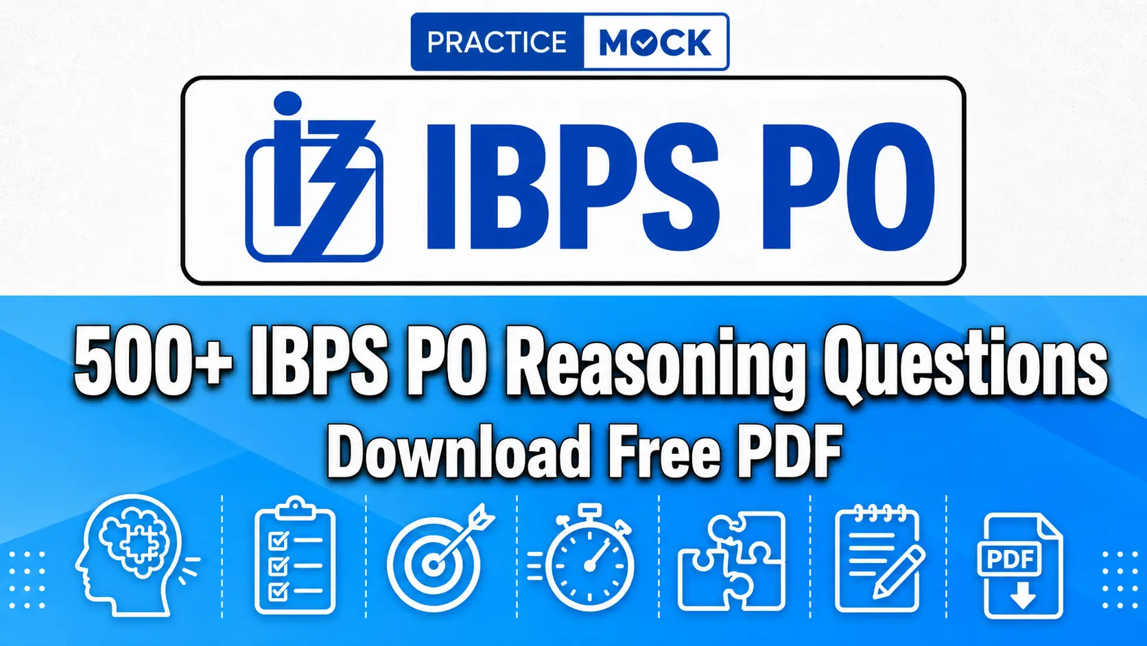 ibps po 500 reasoning questions pdf