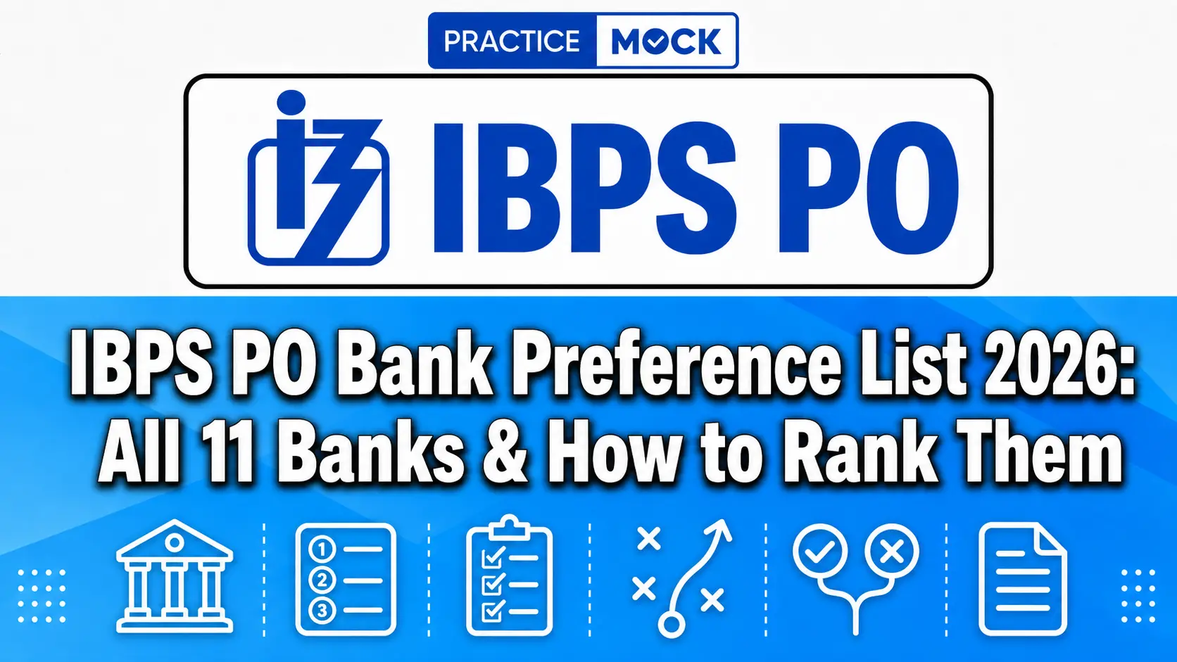 ibps po bank preference list