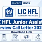 LIC HFL Junior Assistant Interview Call Letter 2026 Out, Download Link