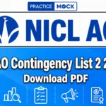 NICL AO Contingency List 2 2026 Out, Check Details and Download PDF
