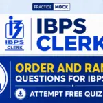 Order and Ranking Questions for IBPS Clerk, Attempt Free Quiz