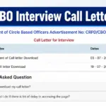 SBI CBO Interview Call Letter 2026 Out @ibps.in, Download Link