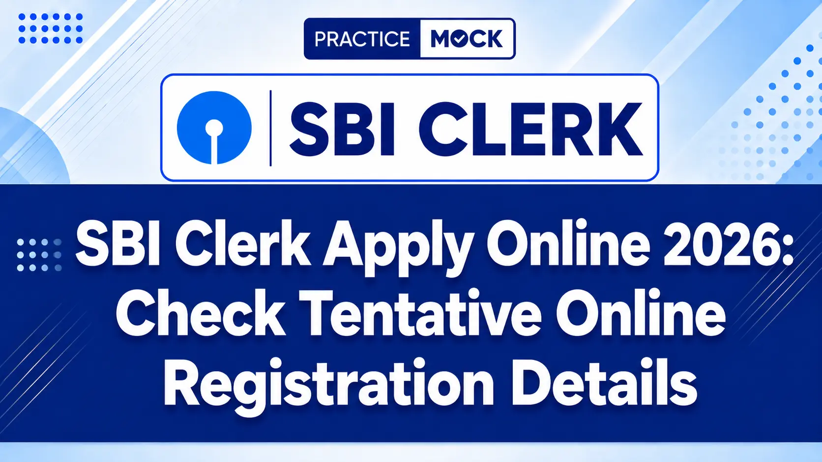 sbi clerk apply online 2026