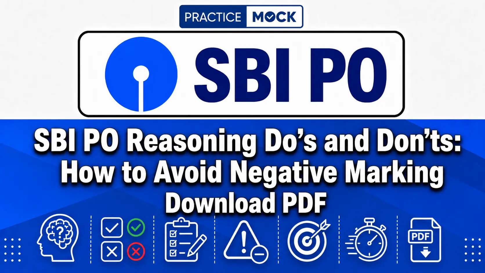 sbi po reasoning do and donts download pdf