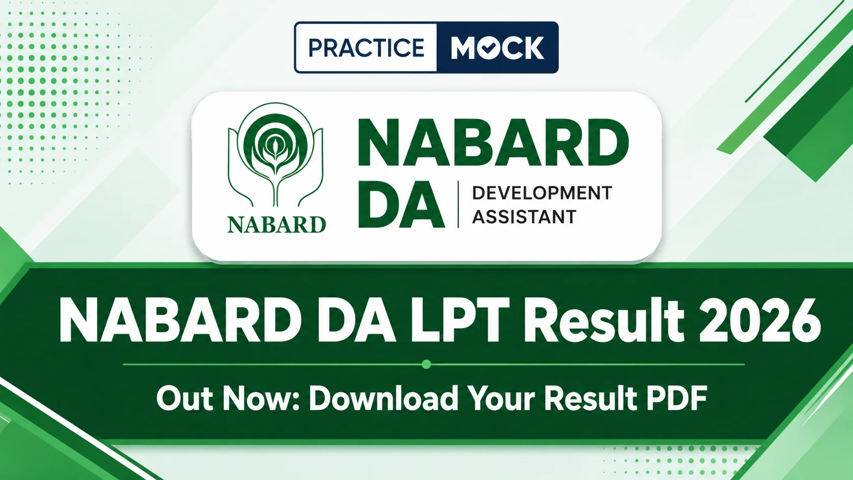 NABARD DA LPT Result 2026