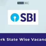 SBI Clerk State-wise Vacancy 2026: Check State/UT-wise Vacancies