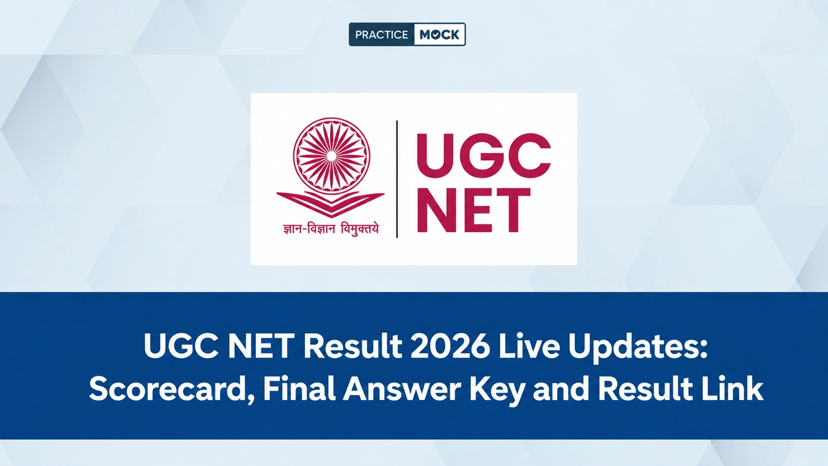 UGC NET Result 2026 Live Updates