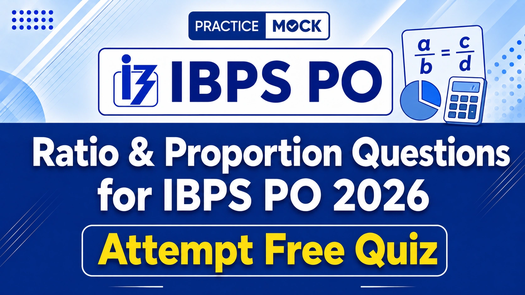 ratio and proportion questions for ibps po