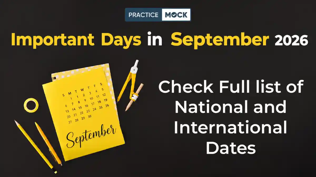 Important Days in September 2026: Complete List and Easy Tricks