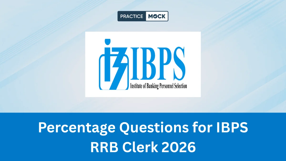 Percentage Questions for IBPS RRB Clerk 2026