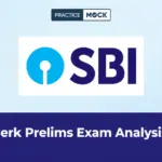 SBI Clerk Exam Analysis 2026, Prelims Exam All Days & All Shifts Review