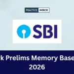 SBI Clerk Prelims Memory Based Paper 2026, Download PDF