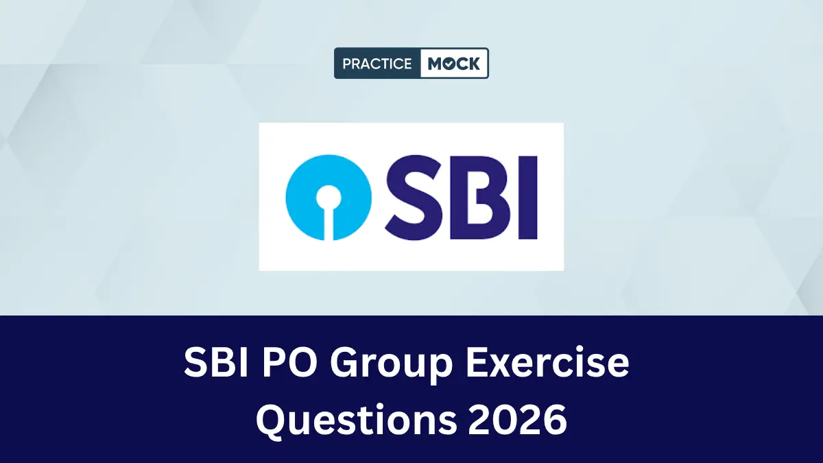 SBI PO Group Exercise Questions