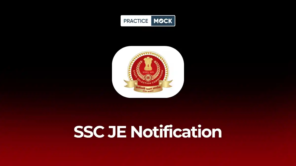 SSC JE Notification 2026 Out for 1748 Vacancies, Apply Online