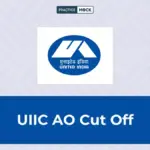 UIIC AO Cut Off 2026, Previous Year Cut-Off Marks (Section and Category-Wise)