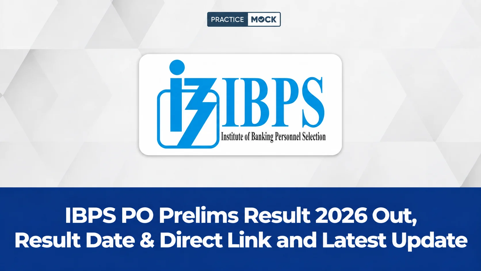 ibps po prelims result out