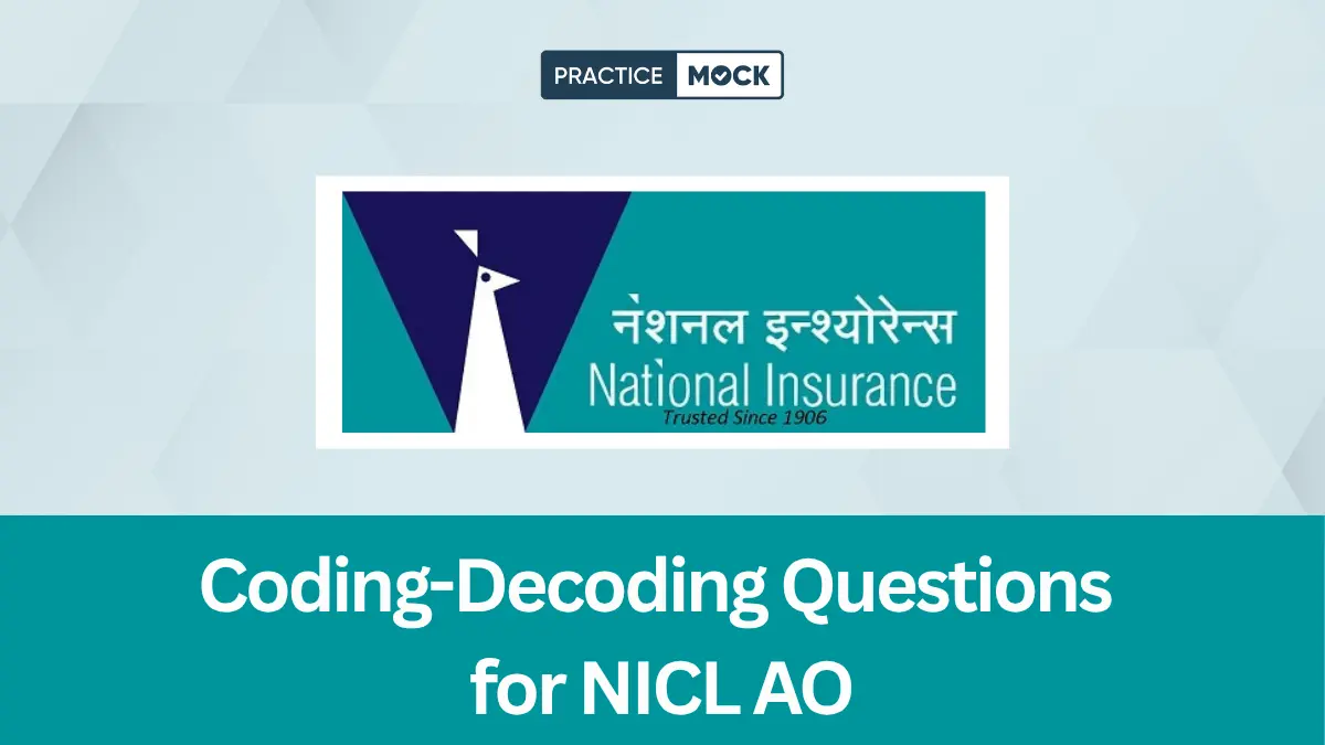 Coding-Decoding Questions for NICL AO
