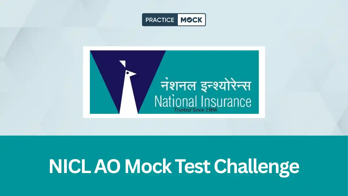NICL AO Mock Test Challenge 2026