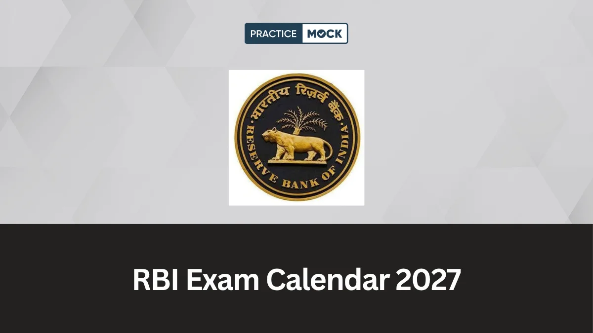 RBI Exam Calendar 2027