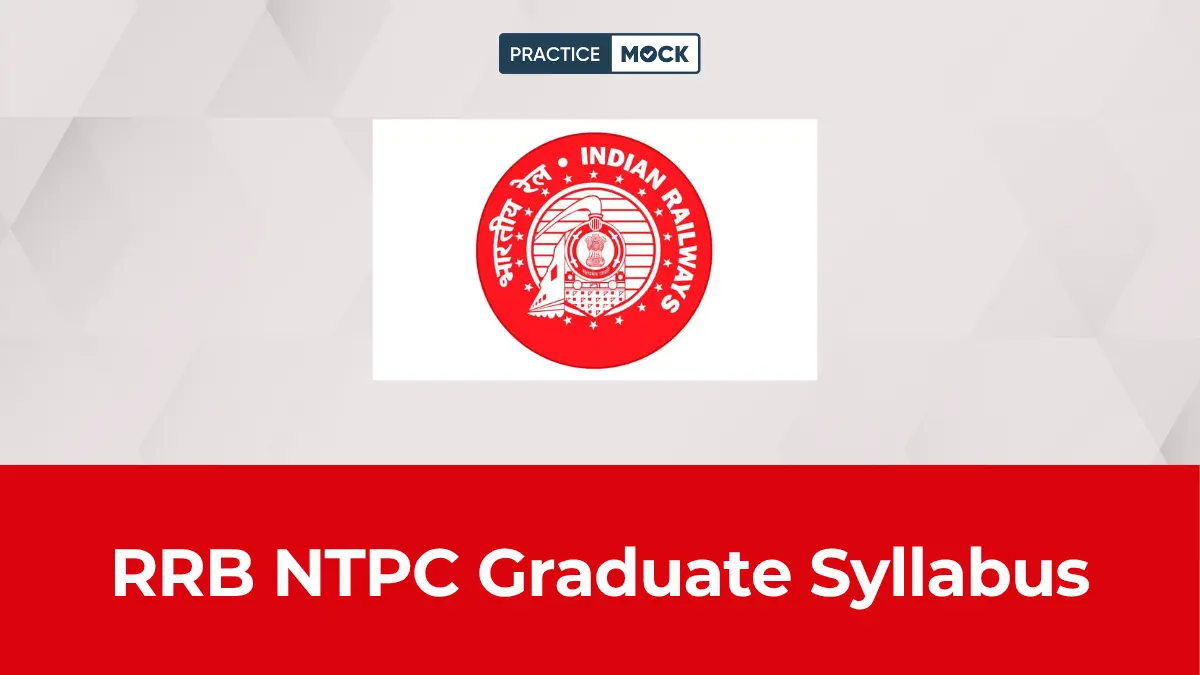 RRB NTPC Graduate Syllabus