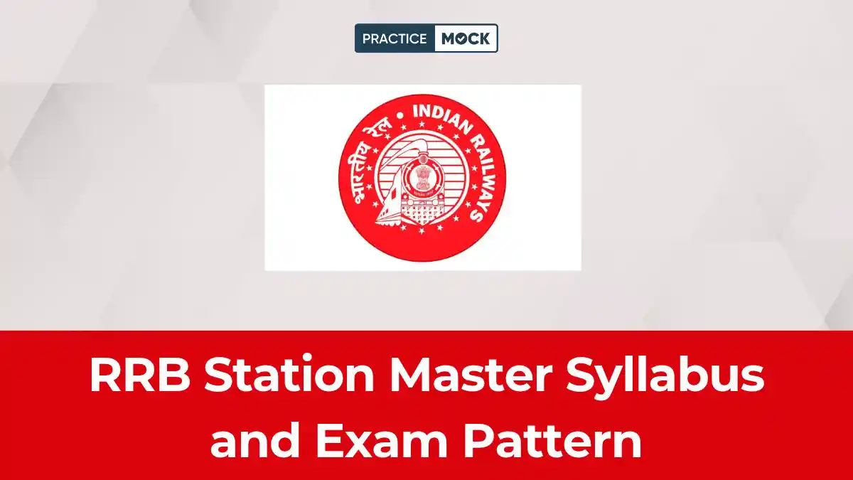 RRB Station Master Syllabus 2026 and Exam Pattern