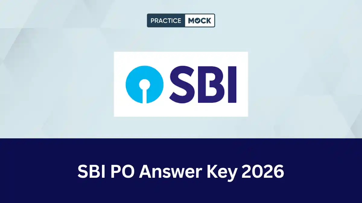 SBI PO Prelims Answer Key 2026: Check Official Marks Link