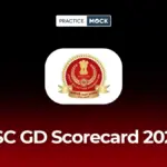 SSC GD Scorecard 2026, Constable CBT Exam Marks, Release Date and Download Link