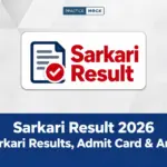 Sarkari Result 2026 – Latest Sarkari Results, Admit Card & Answer Key